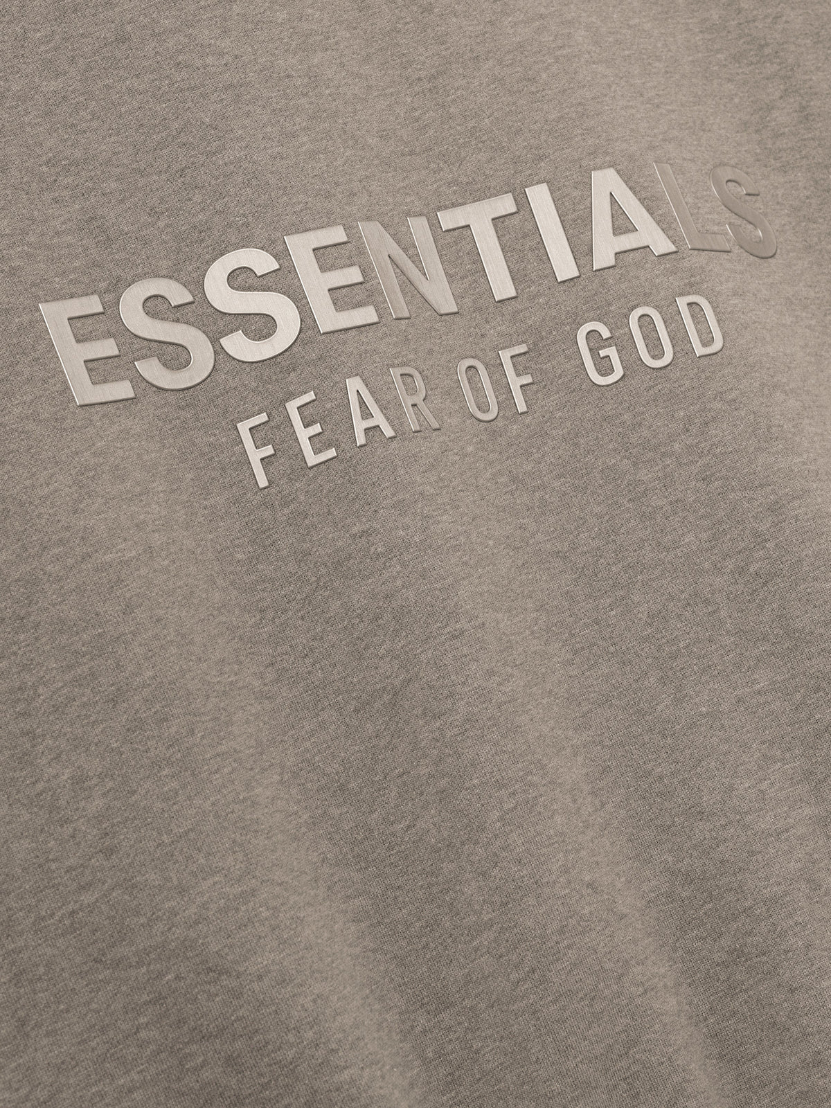 Fear of God Essentials Classic Fleece Hoodie Soft Taupe BagAg