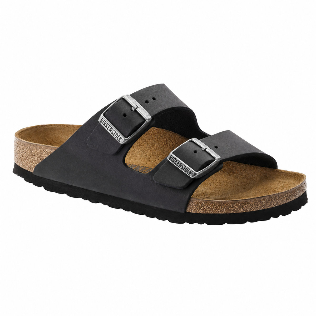 Arizona Black Leather Sandals My Store 6