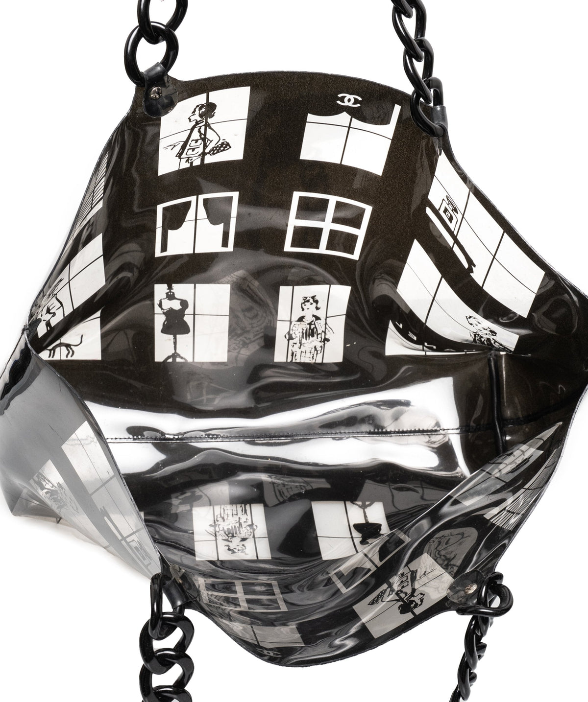 Chanel Vintage Coco Window Tote - AWL1618 Chanel