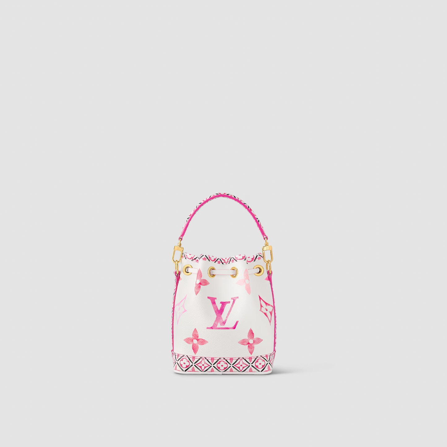 Louis Vuitton Nano Noe Pink Monogram Canvas Resort Collection M82386