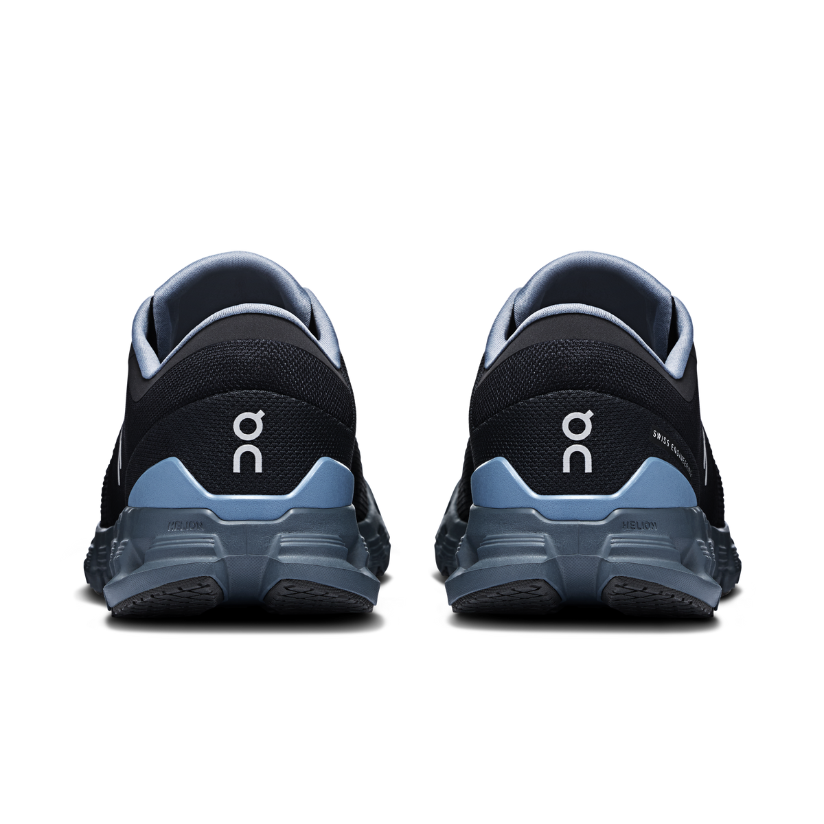 On Running Men's Cloud X 4 Shoes - Black / Chambray On Running