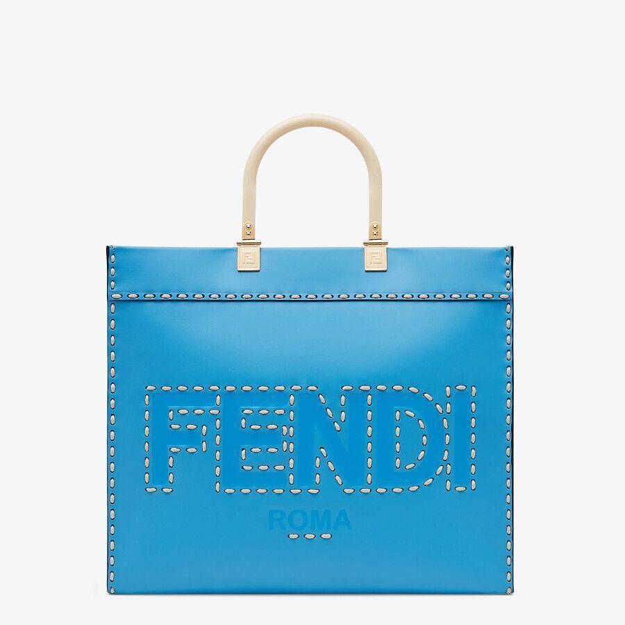 Fendi Medium Leather Shopper Fendi
