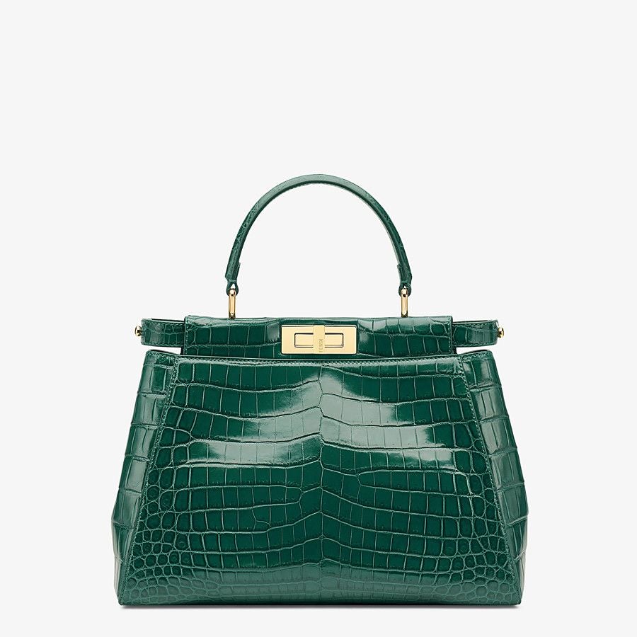 Fendi Medium Crocodile Leather Bag Fendi