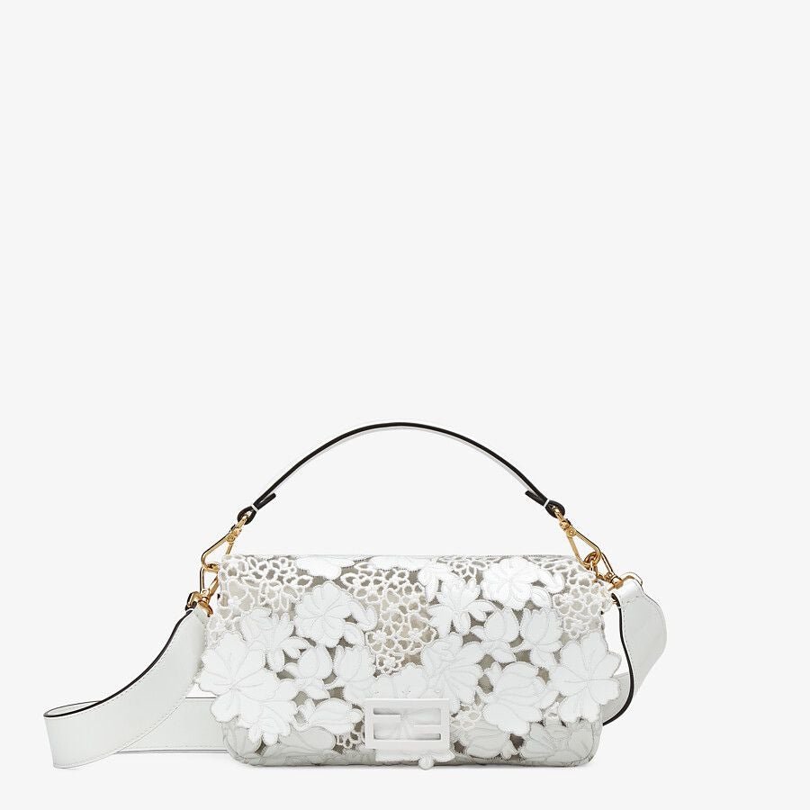 Fendi Embroidered Patent Leather Bag Fendi