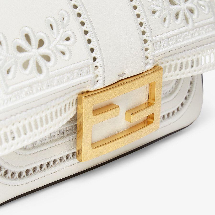 Fendi Embroidered Leather Bag Fendi