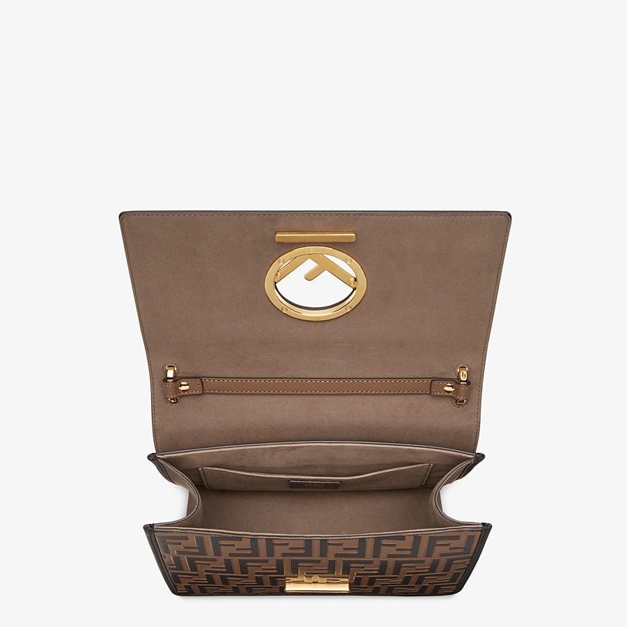 Fendi Brown Leather Bag Fendi