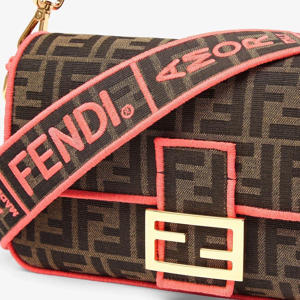 BAGUETTE Fendi Roma/Amor Fabric Bag Fendi