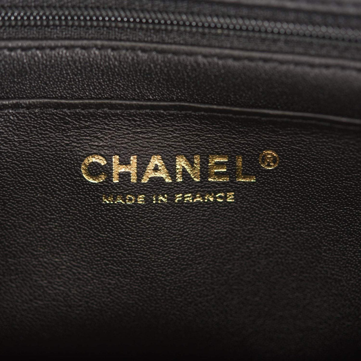 Chanel Black Quilted Lambskin Rectangular Mini Flap Bag with Top Handle Antique Gold Hardware Chanel