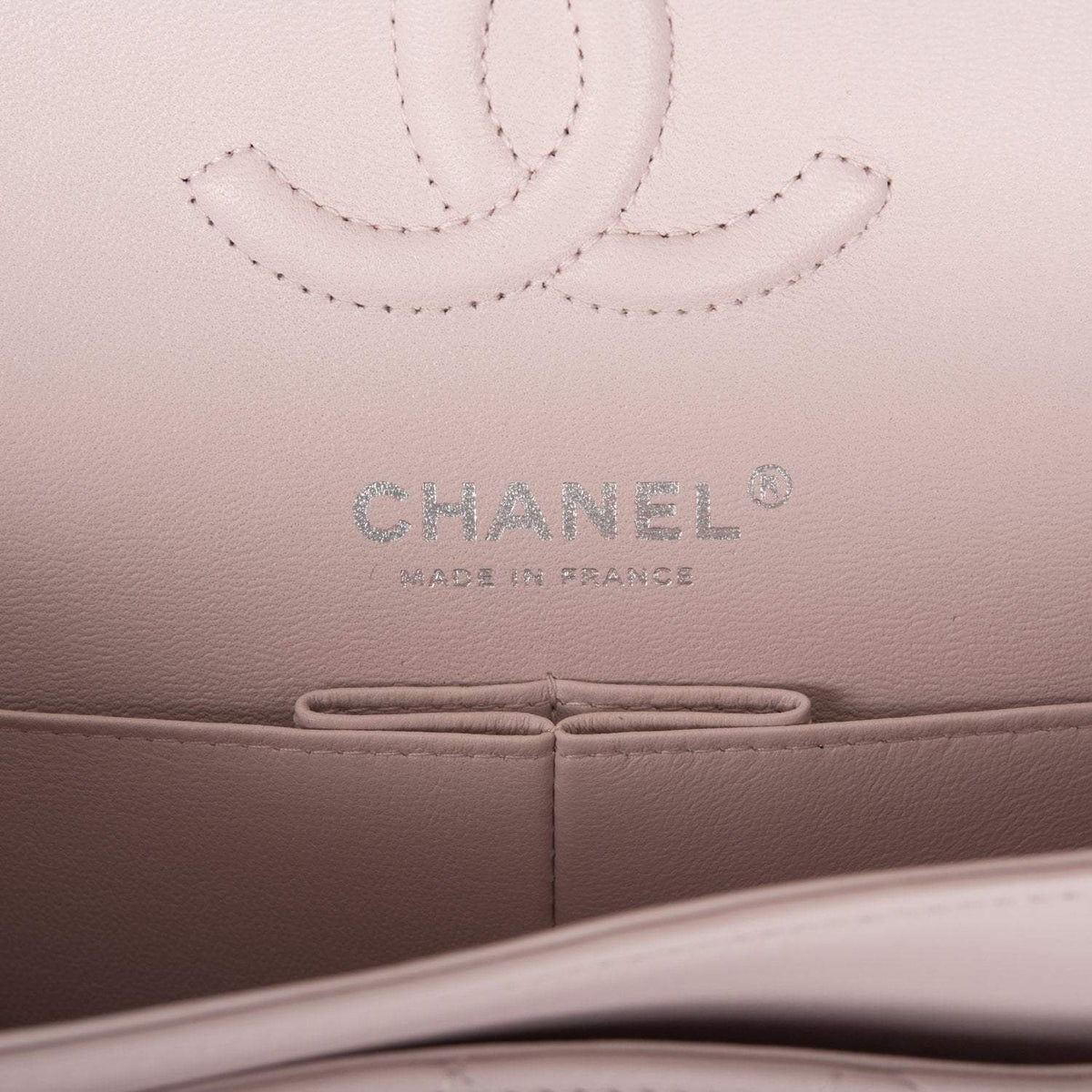 Chanel Small Classic Double Flap Bag Light Purple Lambskin Silver Hardware Chanel