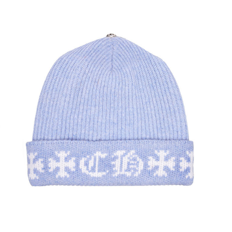 Chrome Hearts Beanie in Blue