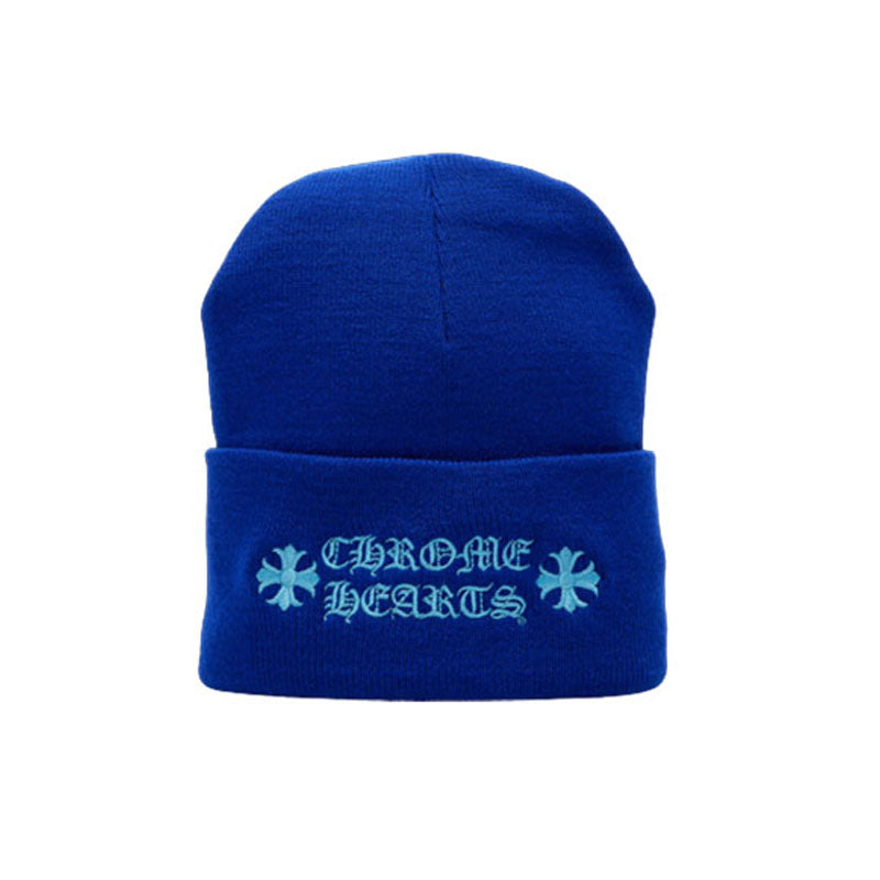 Chrome Hearts Thermal Beanie in Blue
