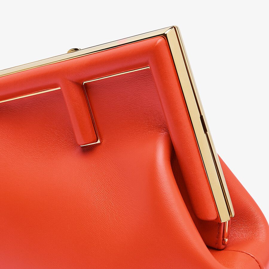 Fendi First Small Red leather bag Fendi