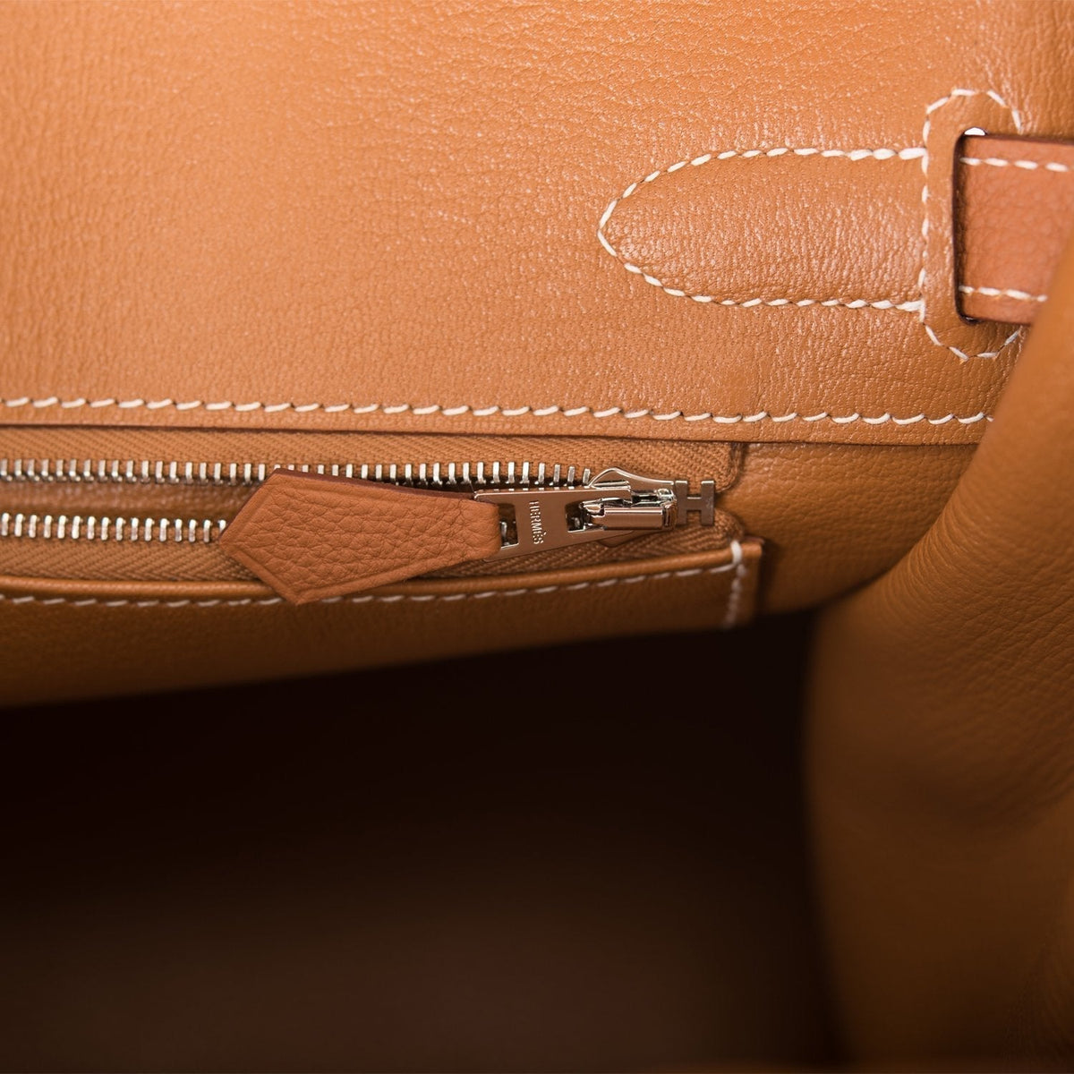 Hermes Gold Togo Birkin 30cm Palladium Hardware BagAg