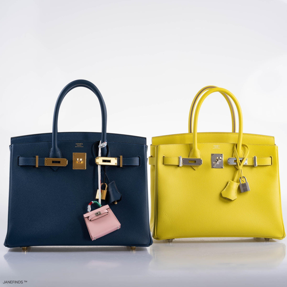 Hermes Birkin 30 Deep Blue Epsom with Gold Hardware Hermes