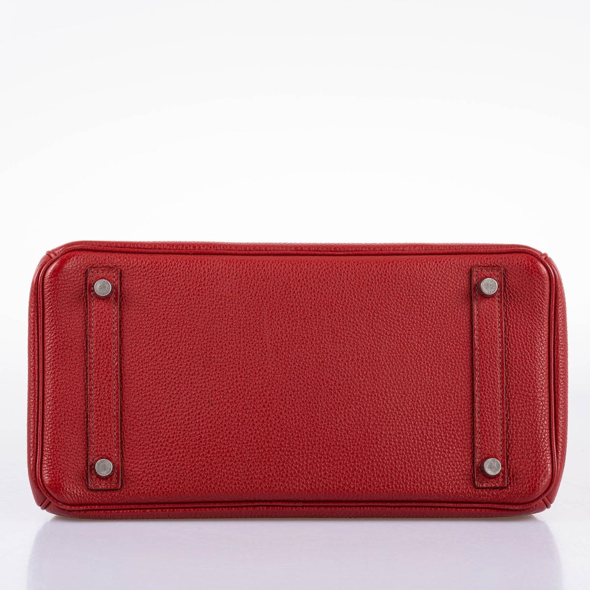 Hermes Birkin 30 Rouge Garance Togo with Palladium Hardware Hermes