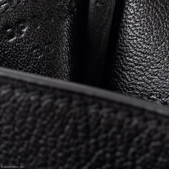 Hermes Birkin 35 Black Chevre De Coromandel with Gold Hardware Hermes