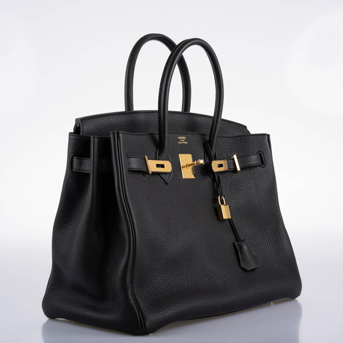 Hermes Birkin 35 Black Togo with Gold Hardware Hermes