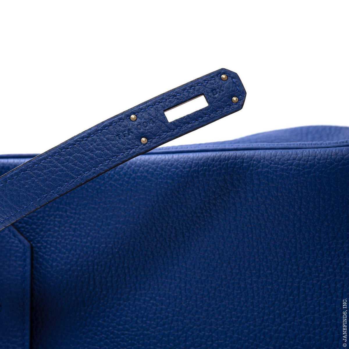 Hermes Birkin 35 Blue Electric Togo Palladium Hardware Hermes
