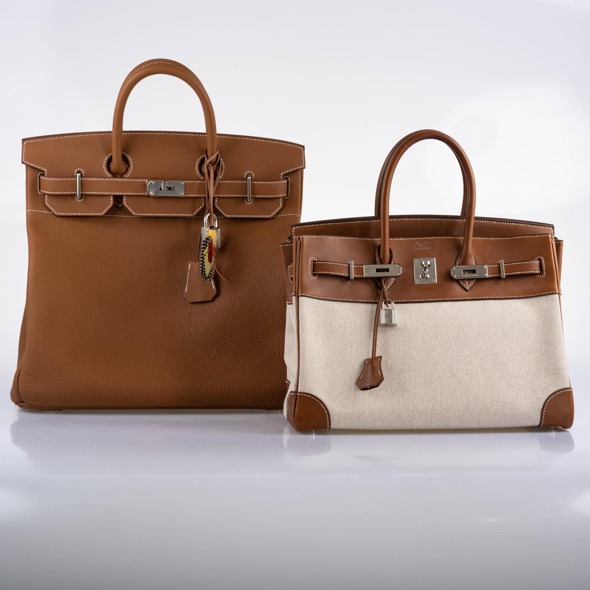Hermes Birkin 40 HAC Gold Togo leather Palladium Hardware Hermes