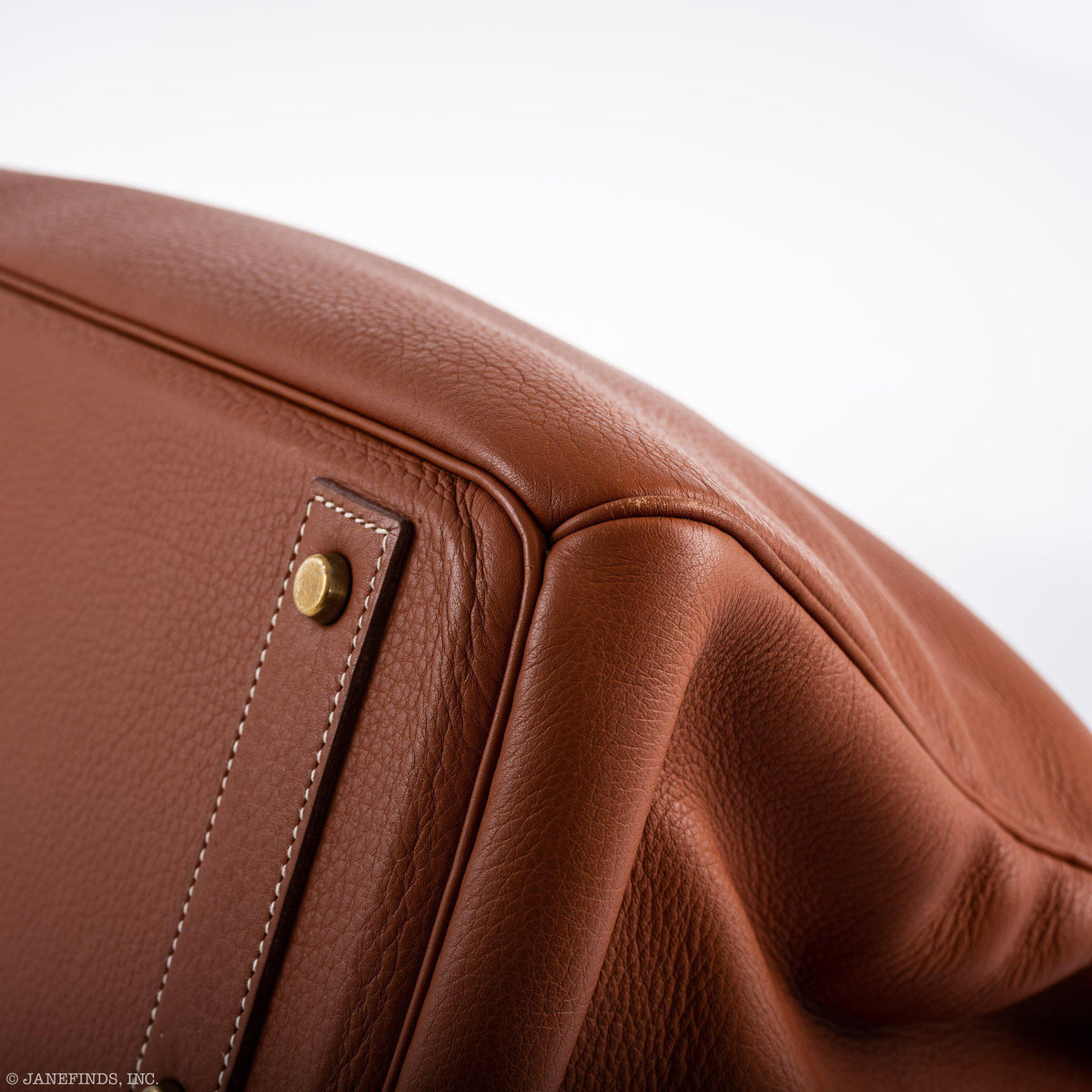 Hermes Birkin 45 HAC Etrusque Clemence Gold Hardware Hermes