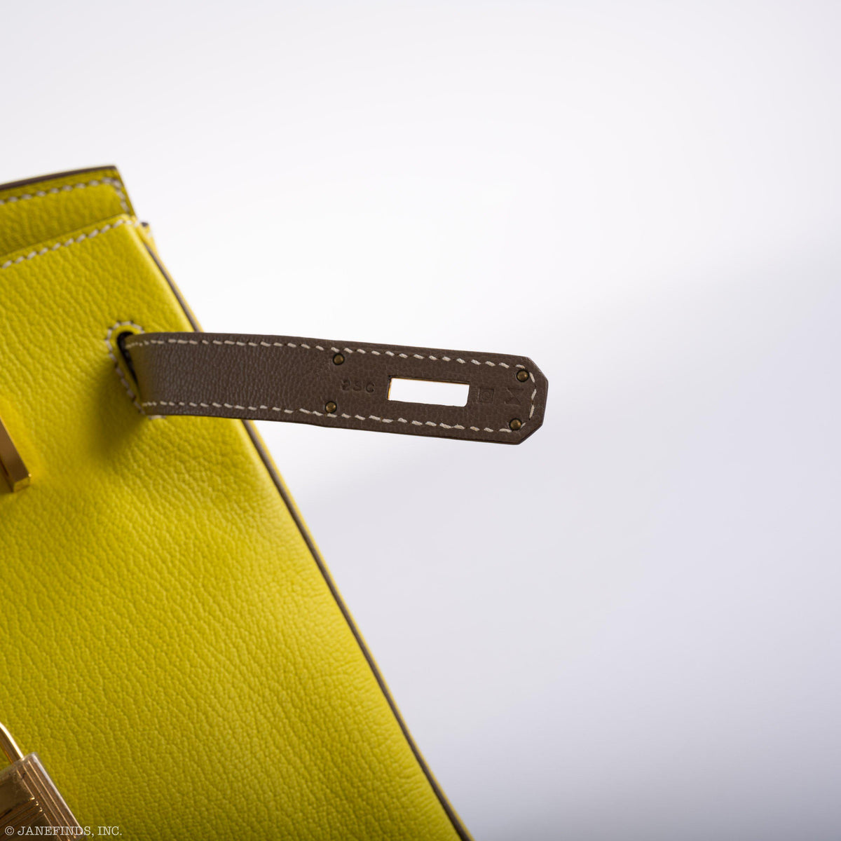 Hermes HSS Birkin 30 Lime & Etoupe Chevre with Gold Hardware Hermes