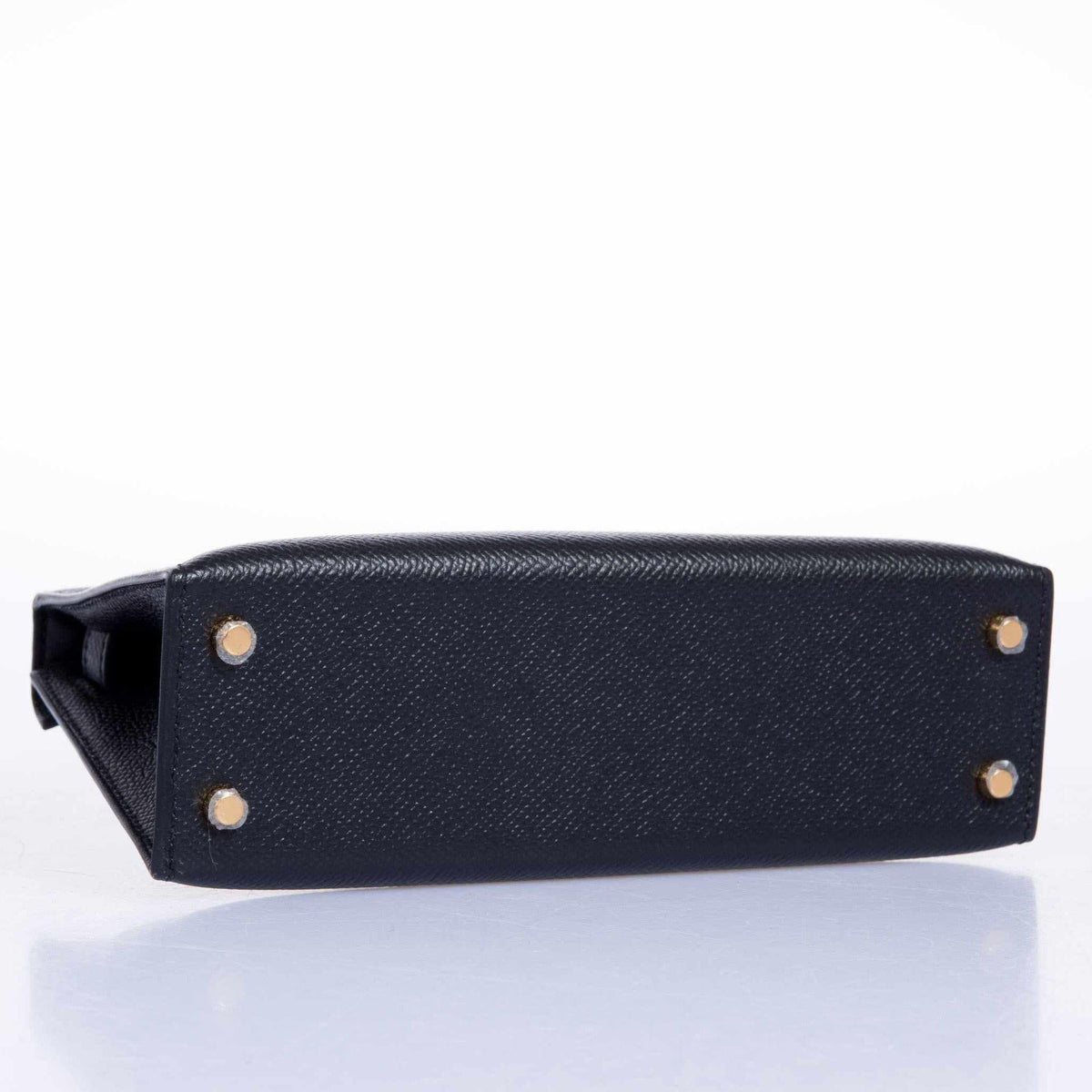 Hermes Kelly 20 Mini II Sellier Black Epsom Gold Hardware Hermes