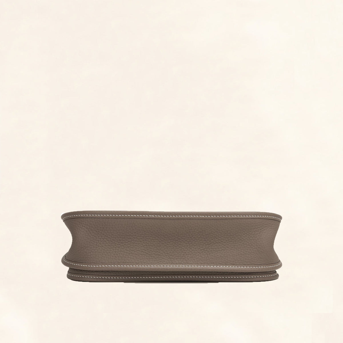 Hermes Evelyne III PM Etoupe Clemence Palladium Hardware Crowned Bag