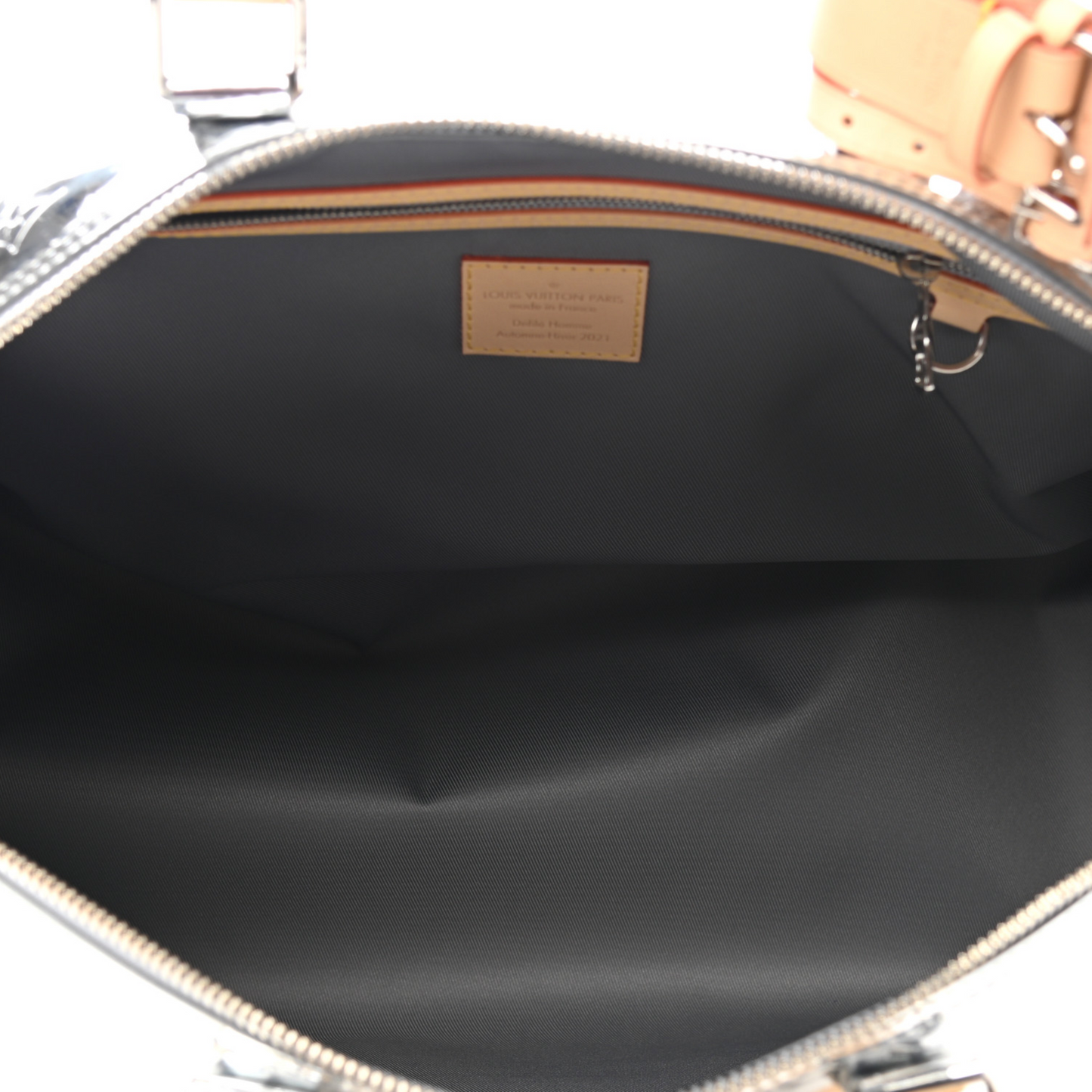 Louis Vuitton Keepall Bandoulière 50 Monogram Mirror Canvas Travel Bag M45886