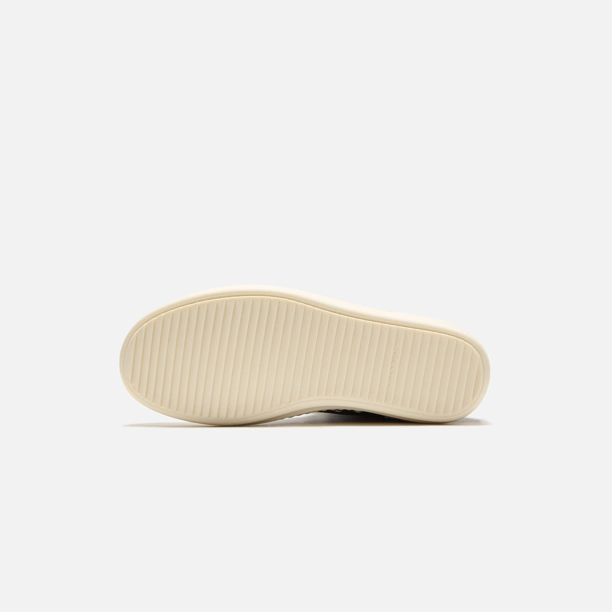 Rick Owens Sneakers - Scarpe In Pelle / Black / Milk / Milk Rick Owens