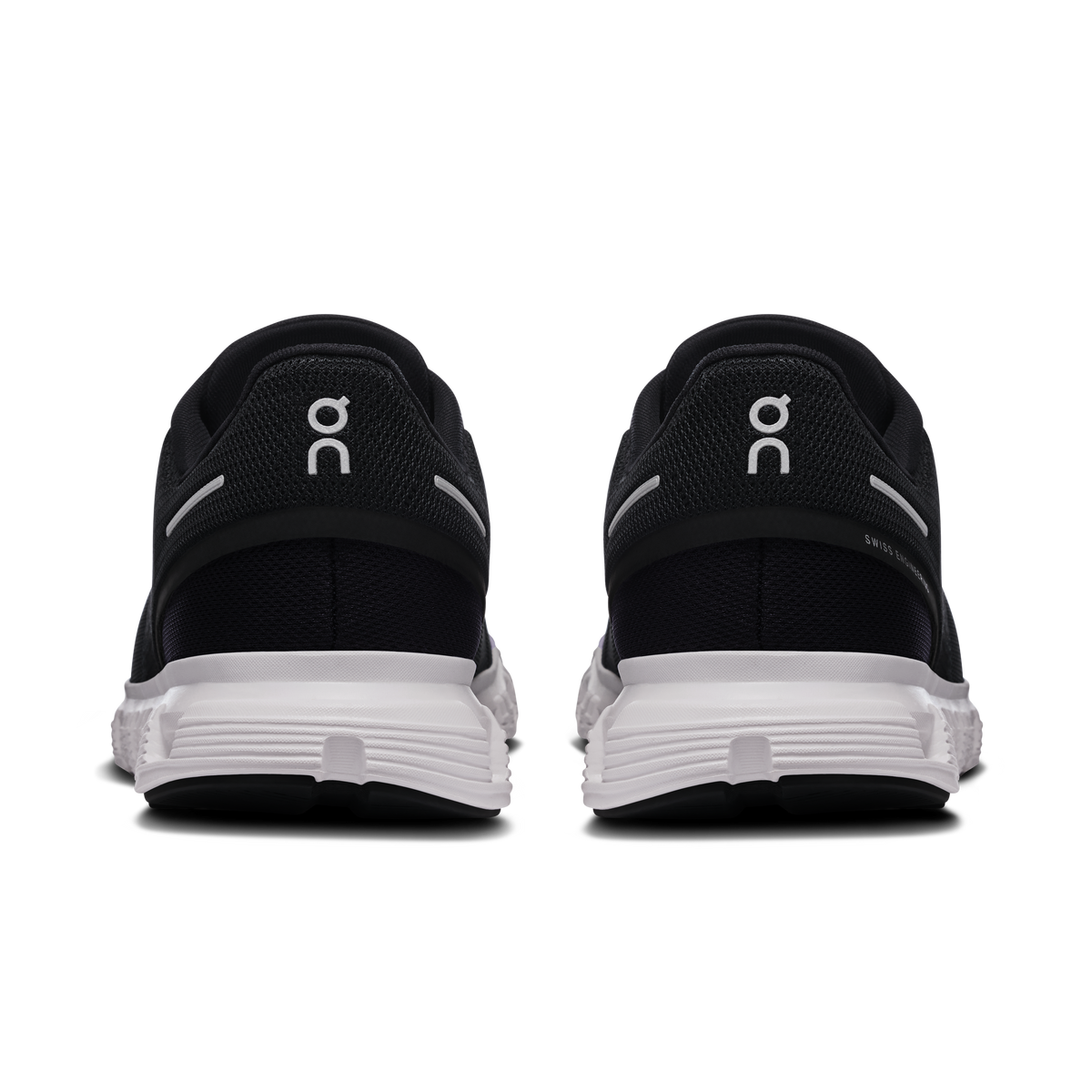 On Running Women's Cloud 6 Shoes - Black / White On Running