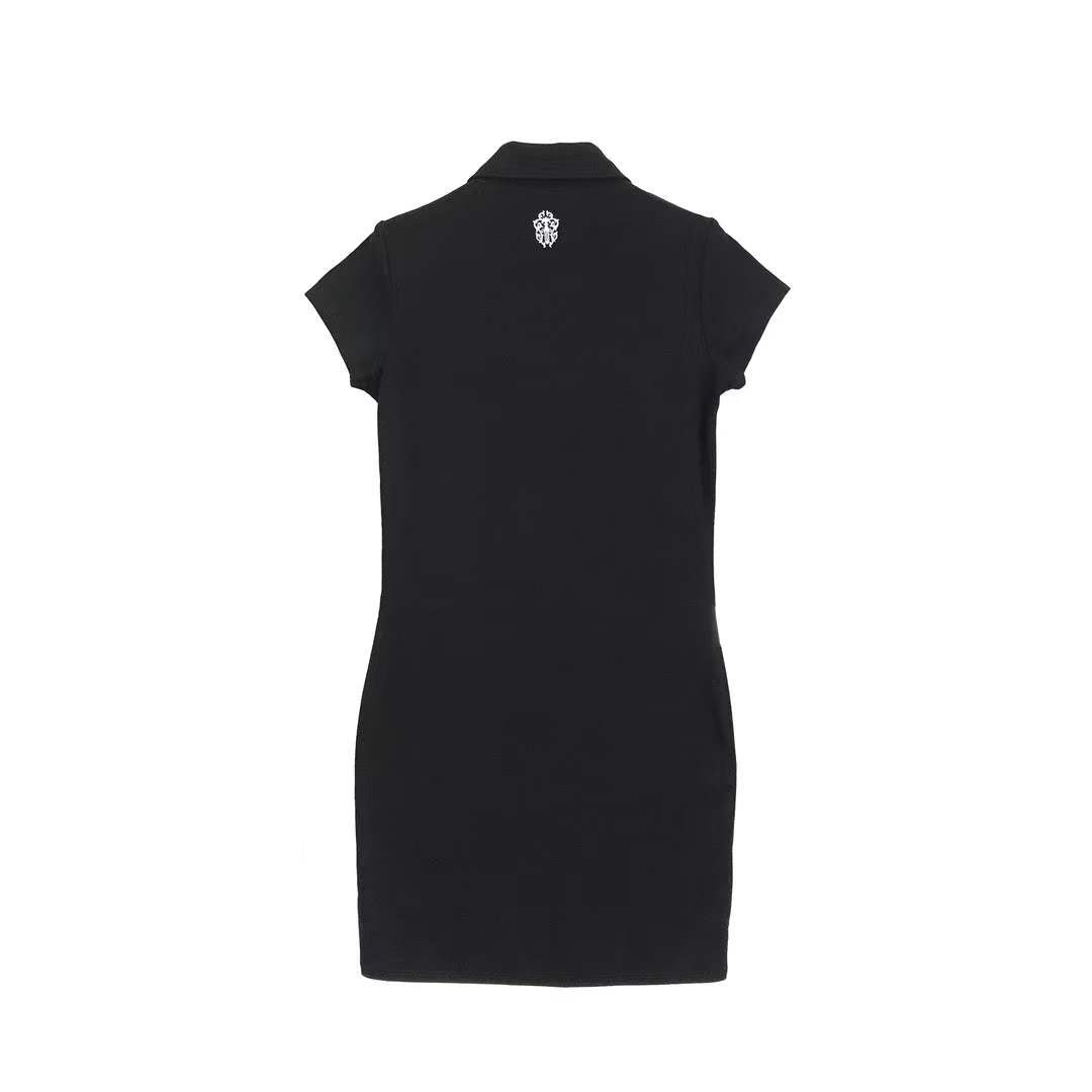 Chrome Hearts Black Slim Dress