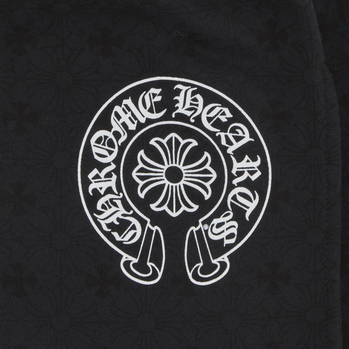 Chrome Hearts Horseshoe Logo Sweatpants in Black