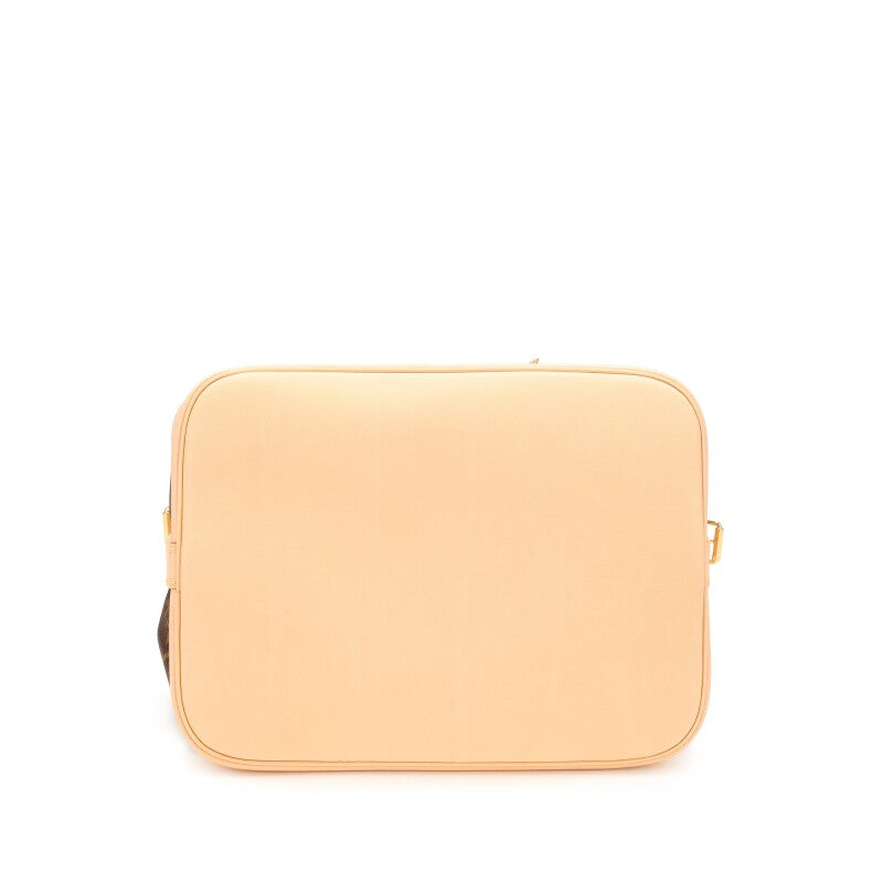 Ebene Monogram Coated Canvas Petit Noé Gold Hardware, 2021-2022
