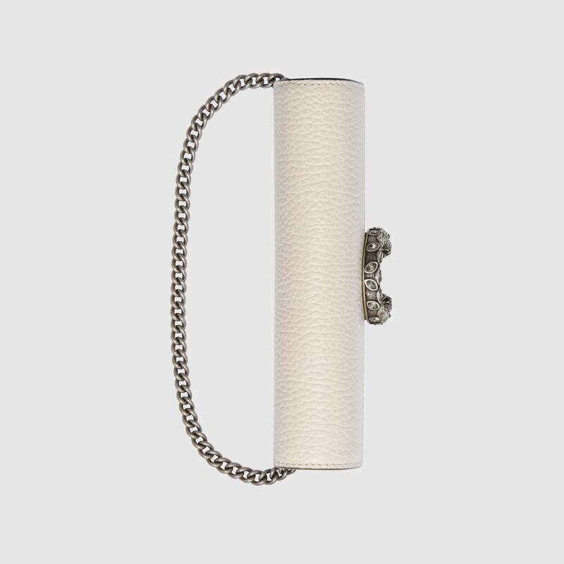 Gucci Dionysus Super Mini White Leather Bag Gucci