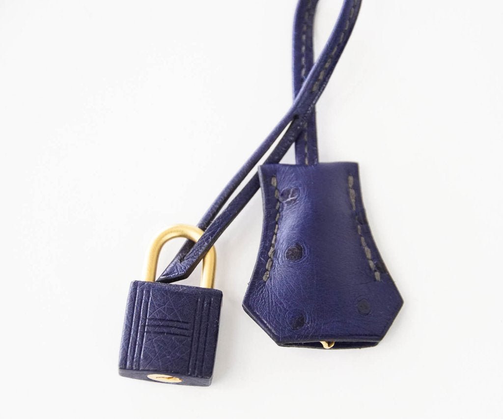 Hermès Birkin 25 HSS Two-Tone Ostrich Bag - Crowned Bag