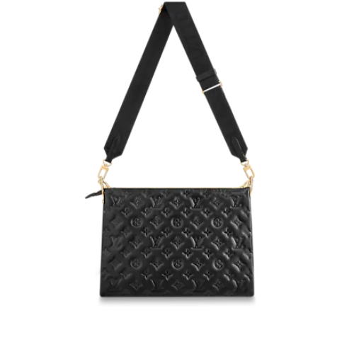 Louis Vuitton Coussin MM – Monogram-Embossed Puffy Lambskin