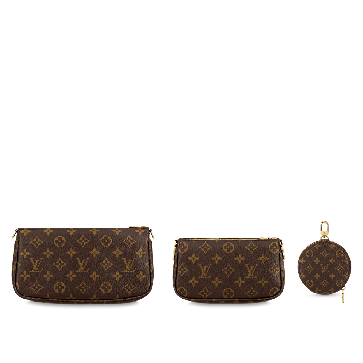 Louis Vuitton Multi Pochette Khaki Louis Vuitton