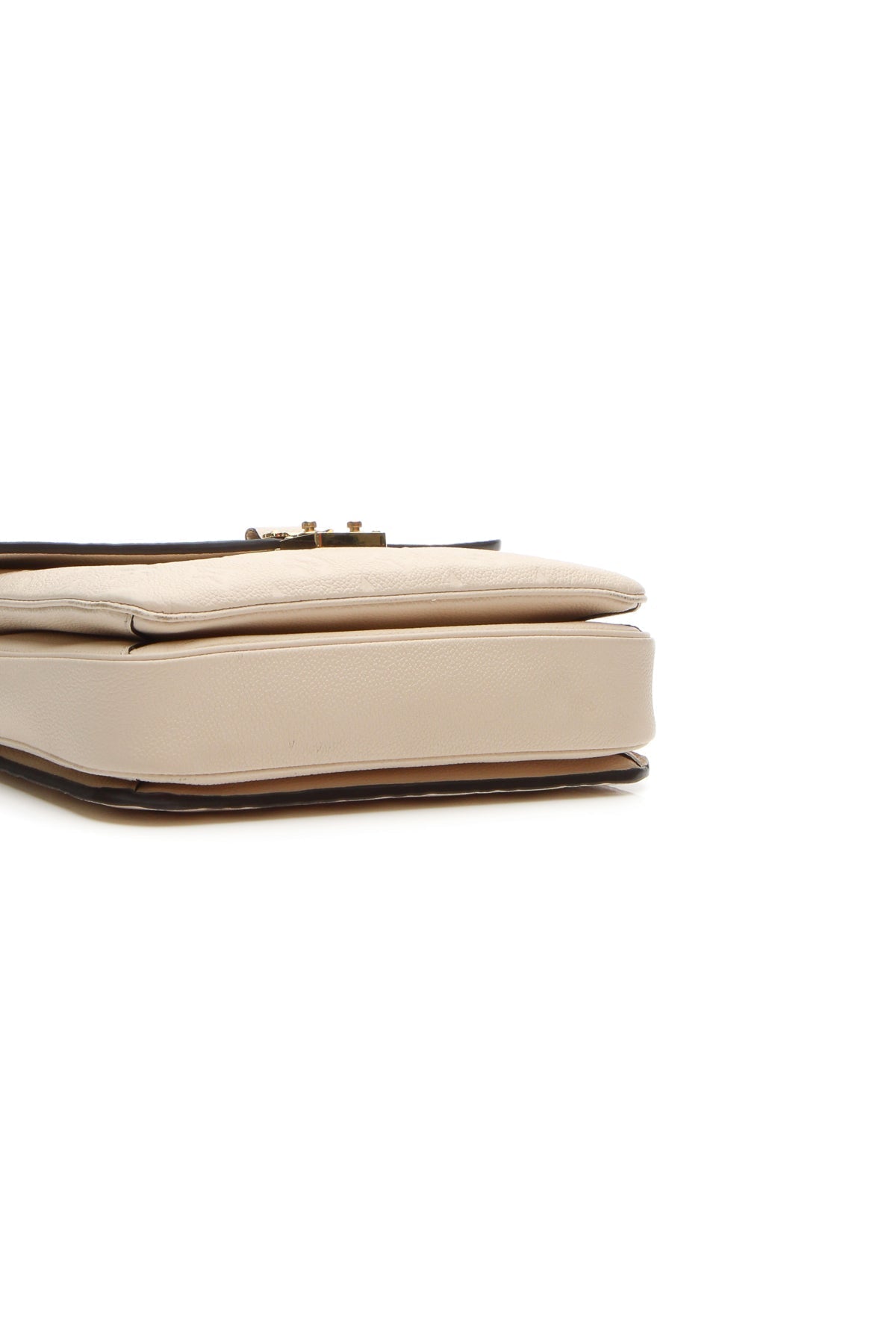 Louis Vuitton Pochette Metis Monogram Empreinte Neige Ivory