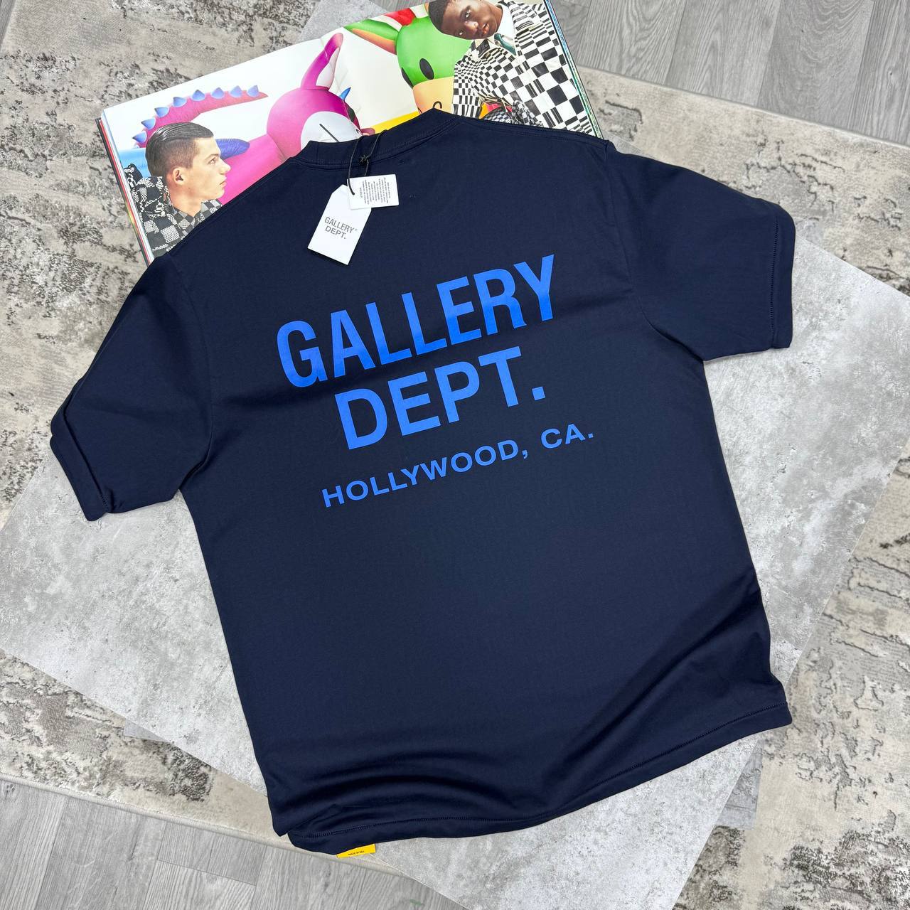 Gallery Dept. Souvenir "Hollywood, CA" Brand's Logo T-Shirt in Different Colors Men's Women's Reps UK Best Quality Replica