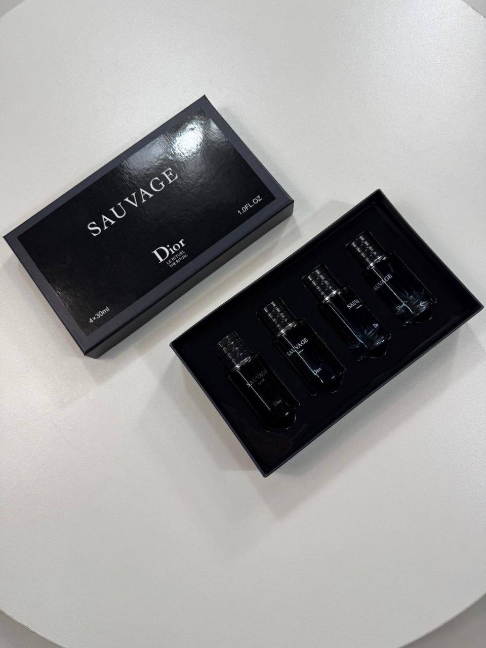 Dior Sauvage Pack of 4 Men's Perfume Gift Set Reps Sale UK Best Quality AAA Replica