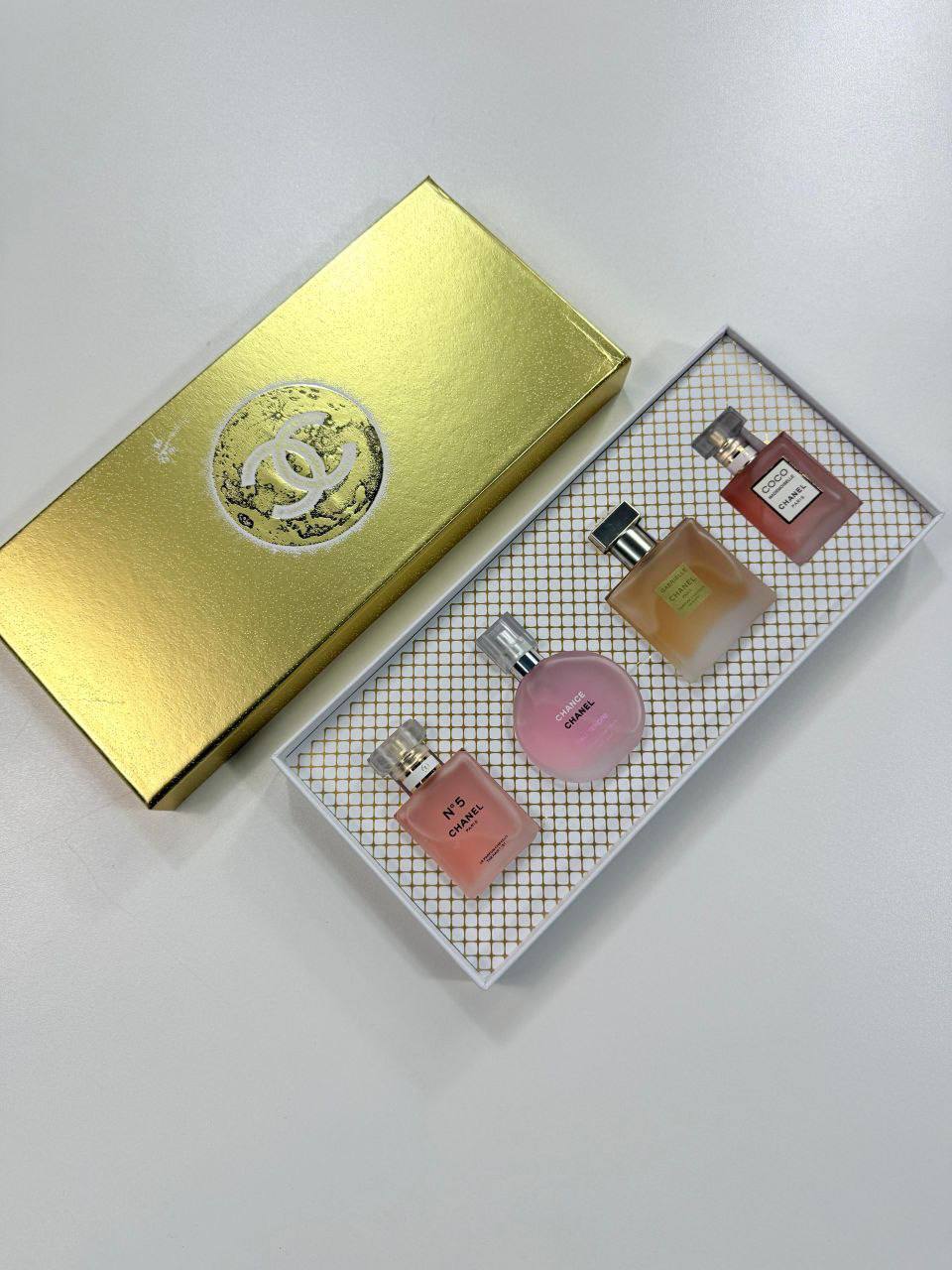 Chanel Pack of 4 Perfume Gift Set Women's Reps Sale UK Best Quality AAA Replica