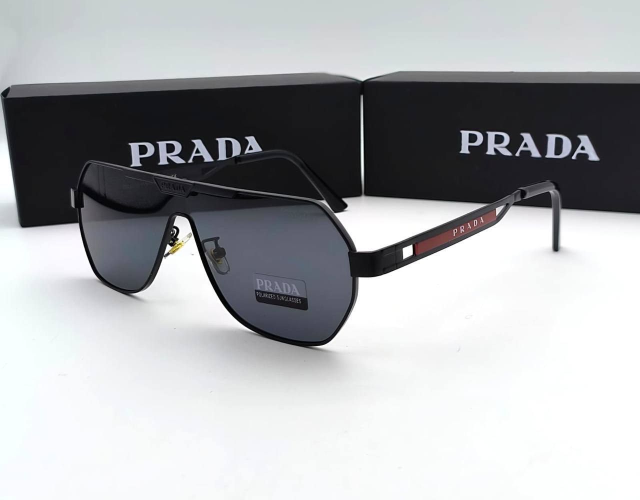 Prada Navigator Sunglasses Black Frame Men's Women's Reps Sale UK Best Quality Sale AAA Replica