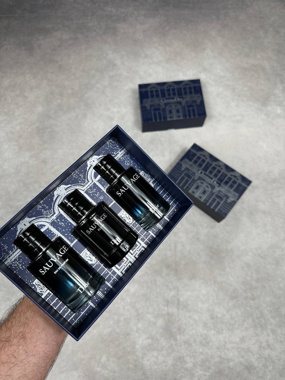 Dior Sauvage 3 in 1 Men's Perfume Gift Set Reps Sale UK Best Quality AAA Replica