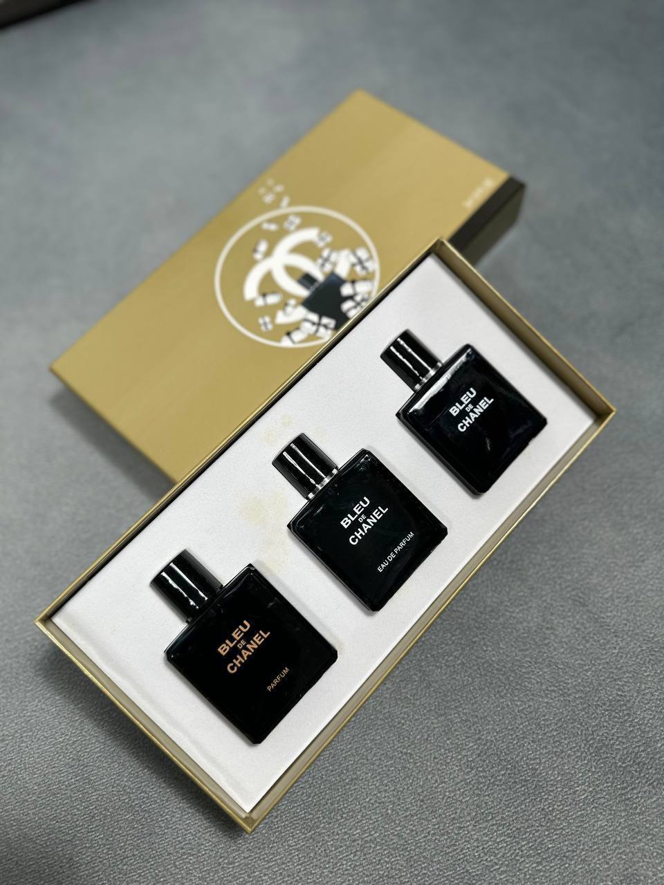 Chanel Bleu Perfume 3 x 30ml Bottles Gift Sets Men's Reps Sale UK Best Quality AAA Replica
