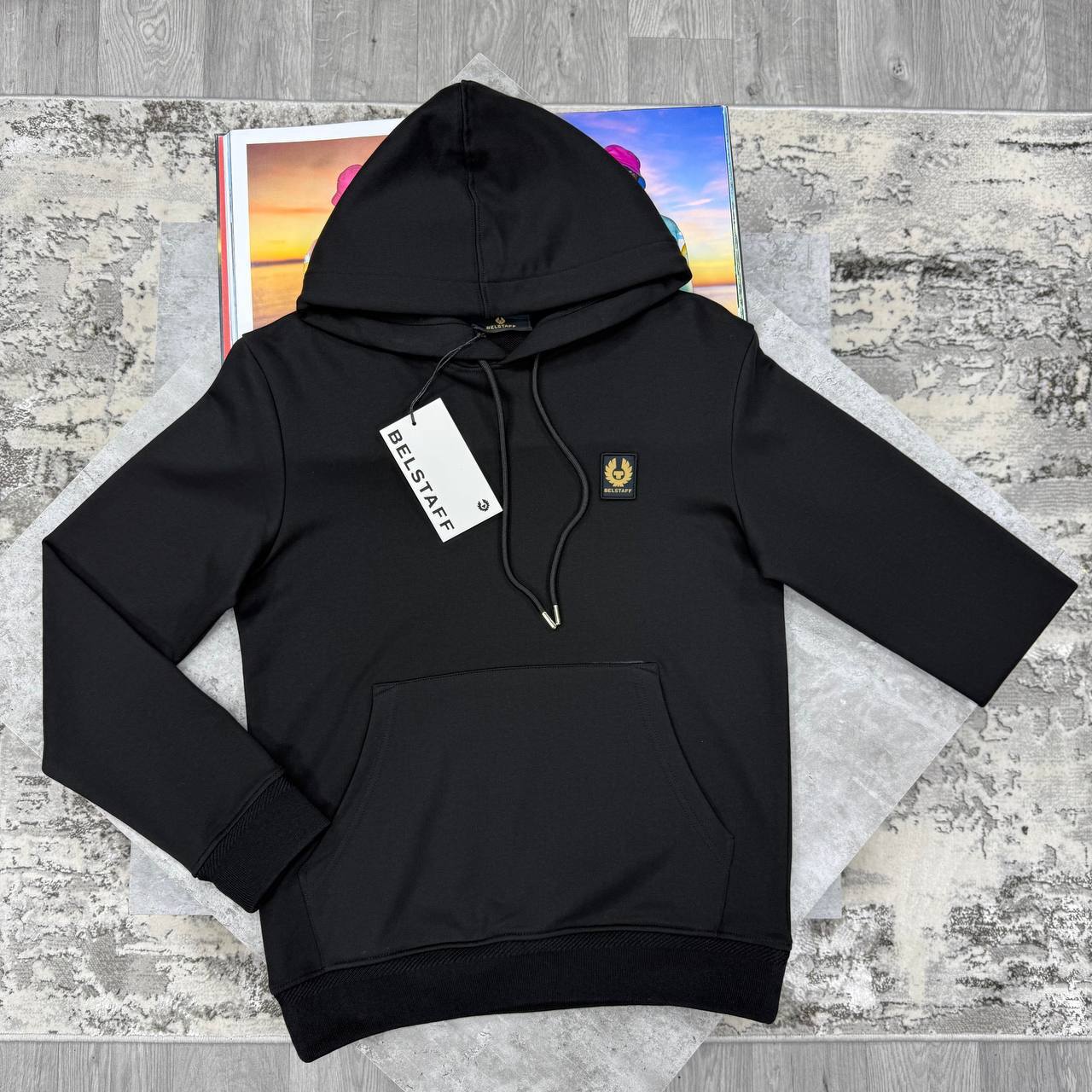 Belstaff Patch Popover Hoodies Men's Women's in Different Colors Reps UK Best Quality Sale AAA Replica