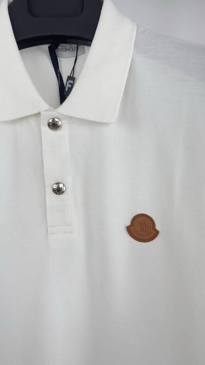 Moncler Logo Patch Cotton Piquet Polo Shirts Men's in Different Colors Reps UK Best Sale Quality AAA Replica