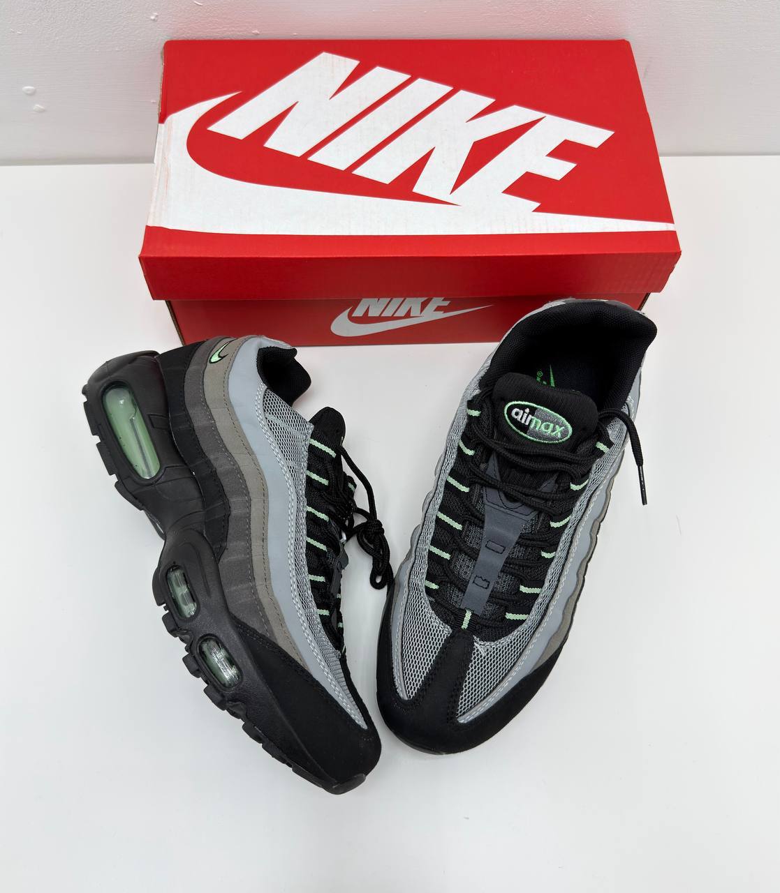 Nike Air Max 95 "Green/Black" Trainers Men's Reps Sale UK Best Quality AAA Replica