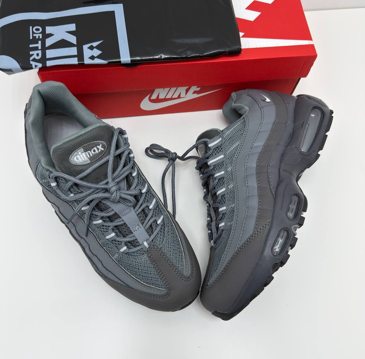Nike Air Max 95 "Dark Grey Anthracite" HF0121-001 Trainers Men's Reps Sale UK Best Quality AAA Replica