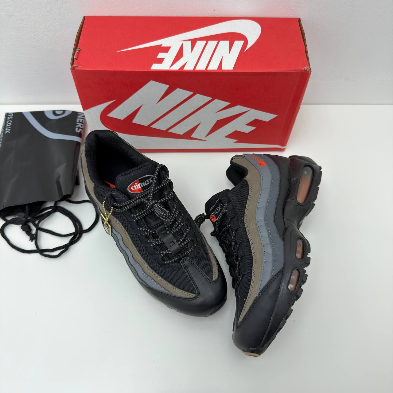 Nike Air Max 95 'Black Picante Reflective' FD0663-002 Trainers Men's Reps Sale UK Best Quality Replica