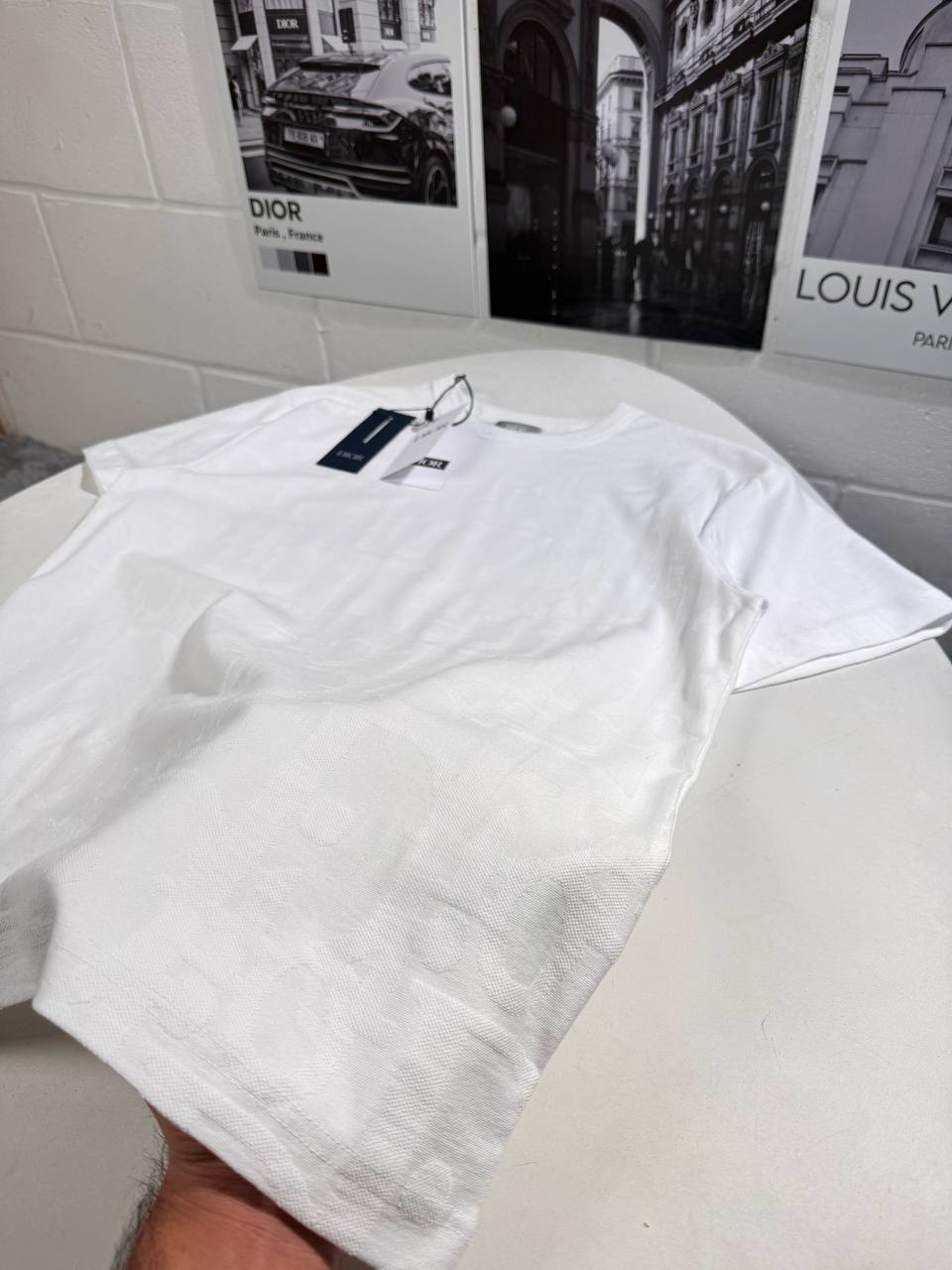 Dior Oblique Relaxed Fit T-Shirt Men's Women's in 2 Colors Reps Sale UK Best Quality Sale AAA Replica